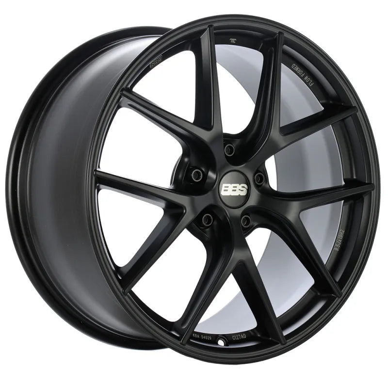 BBS black auto part