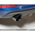 AWE Tuning exhaust installed view