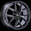 BBS red auto part