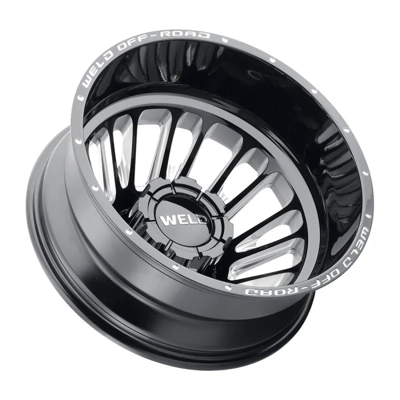 Weld black auto part