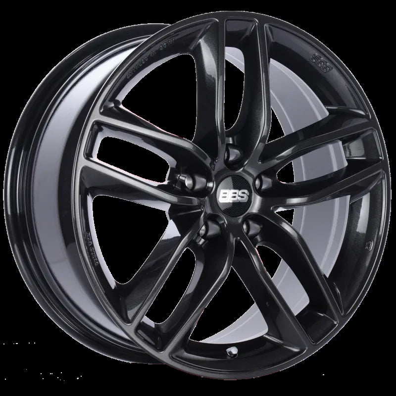 BBS black auto part