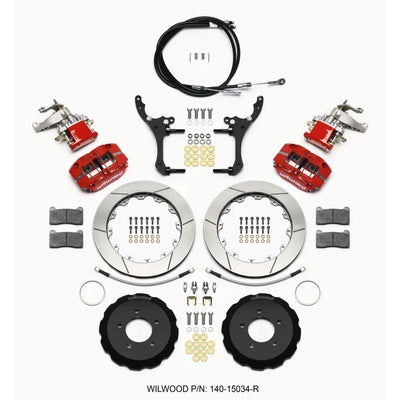 Wilwood red auto part