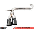 AWE Tuning exhaust close-up