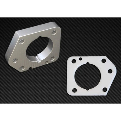 Torque Solution silver throttle body