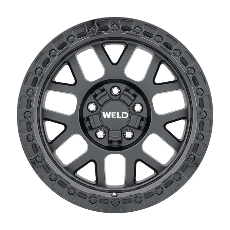 Weld black auto part