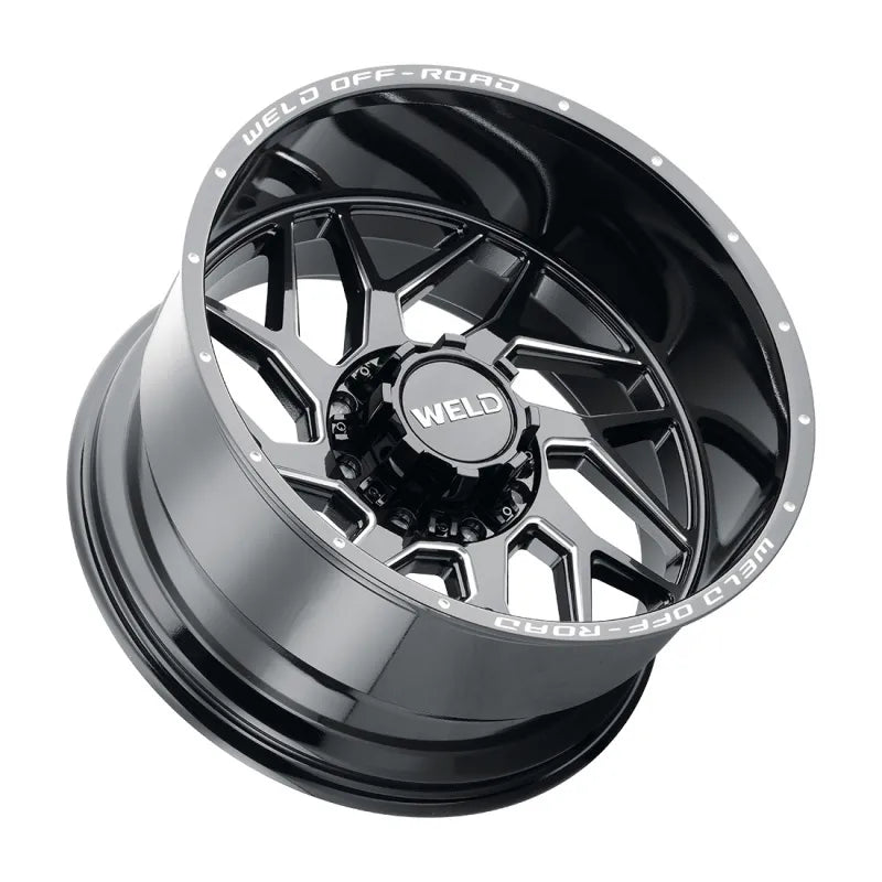 Weld black auto part