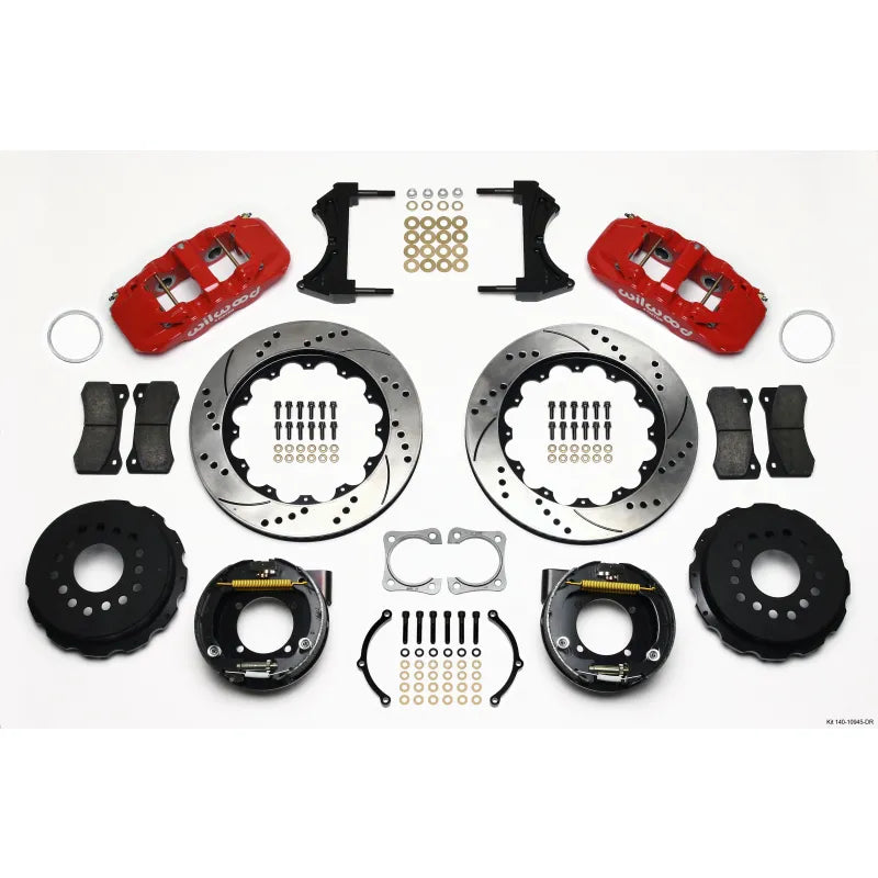 Wilwood red hardware kit