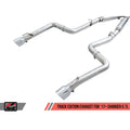 AWE Tuning exhaust detail