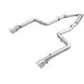 AWE Tuning exhaust installed view