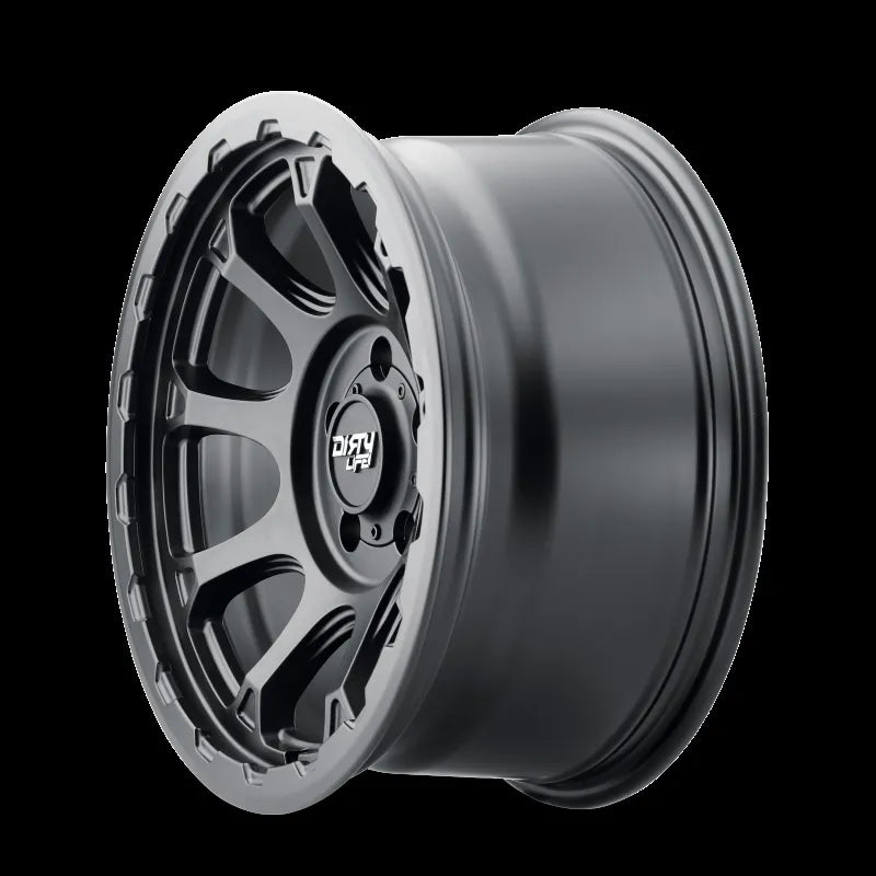 Dirty Life Wheels black auto part