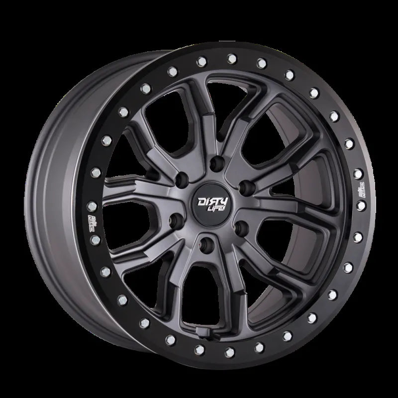 Dirty Life Wheels gunmetal auto part