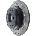 Stoptech auto part installed view