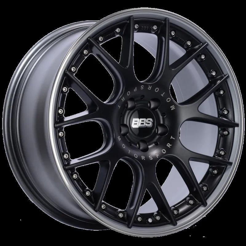 BBS black auto part