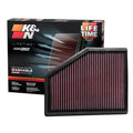 K&N Engineering air filter detail