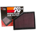 K&N Engineering air filter installed view
