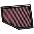K&N Engineering air filter installed view