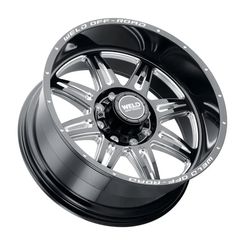 Weld black auto part