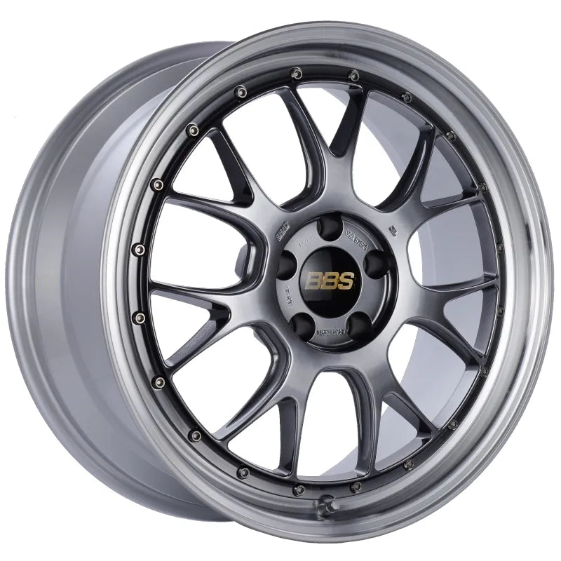 BBS black auto part