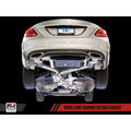 AWE Tuning exhaust installed view