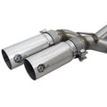 aFe exhaust close-up
