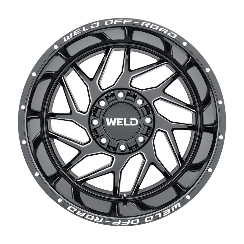 Weld black auto part