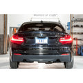 AWE Tuning axle-back exhaust detail