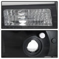 SPYDER headlights installed view