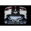 AWE Tuning exhaust installed view
