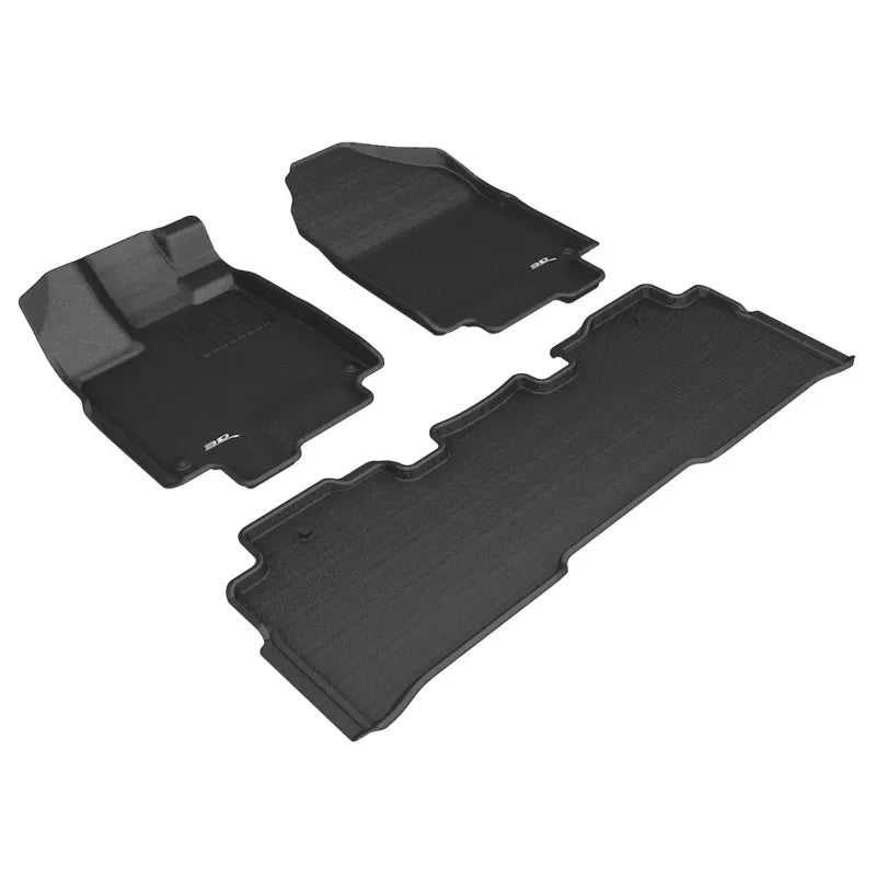 3D MAXpider black floor mats