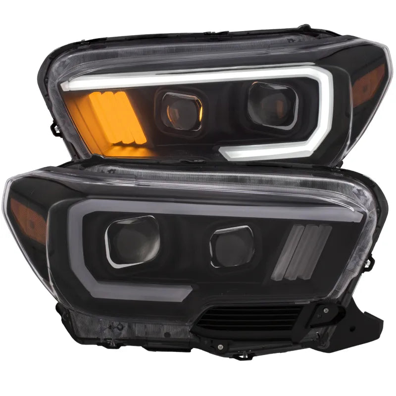 ANZO black headlights
