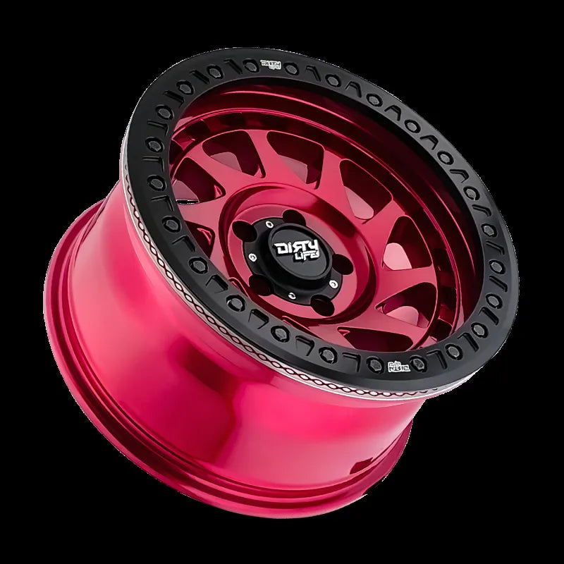 Dirty Life Wheels red auto part