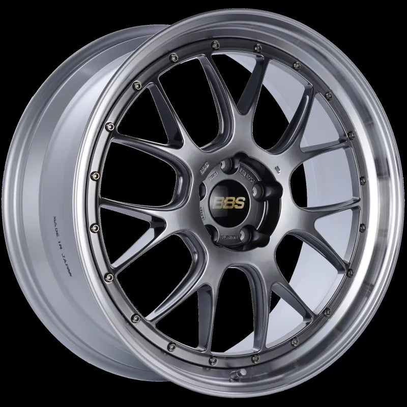 BBS black auto part