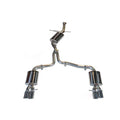 AWE Tuning exhaust installed view