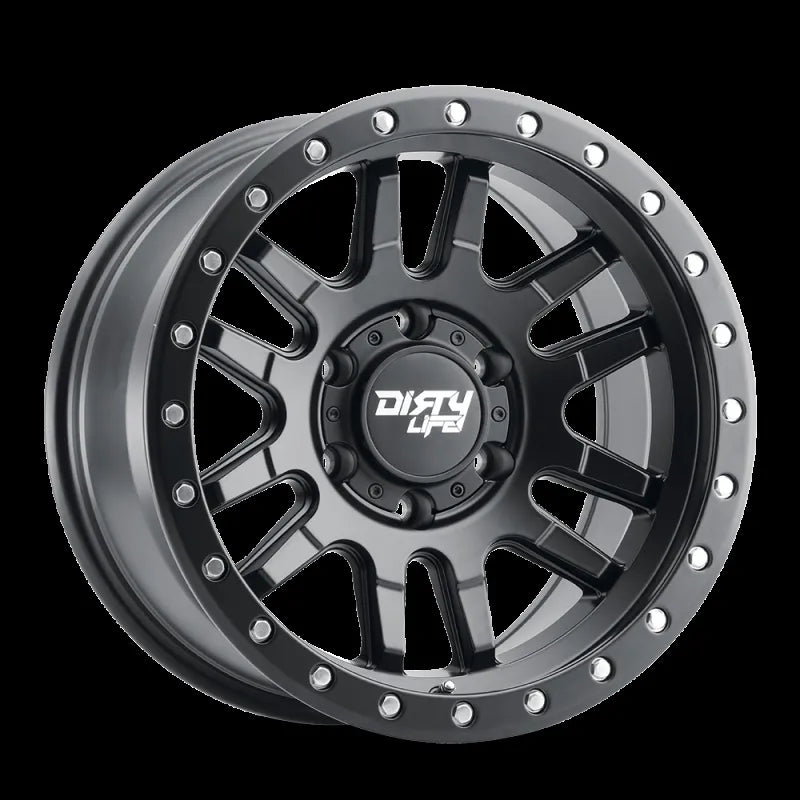 Dirty Life Wheels black auto part