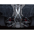 AWE Tuning cat-back exhaust detail