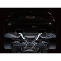 AWE Tuning cat-back exhaust close-up