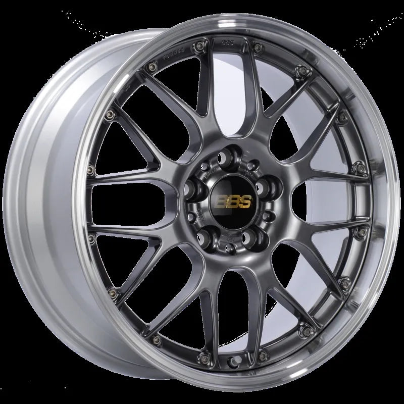 BBS black auto part