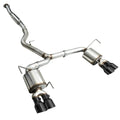 AWE Tuning exhaust installed view