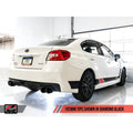 AWE Tuning exhaust detail