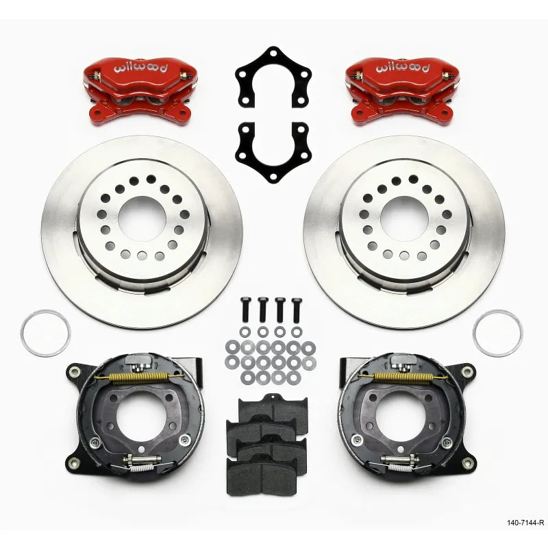 Wilwood red auto part