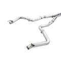 AWE Tuning exhaust close-up