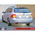 AWE Tuning exhaust installed view