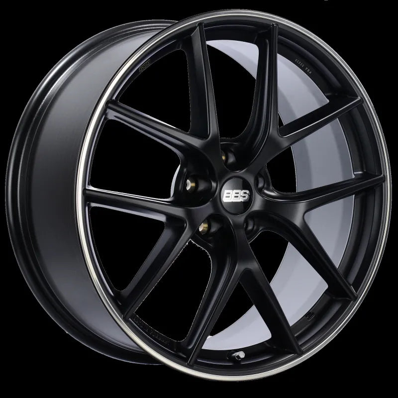 BBS black auto part
