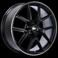 BBS black auto part
