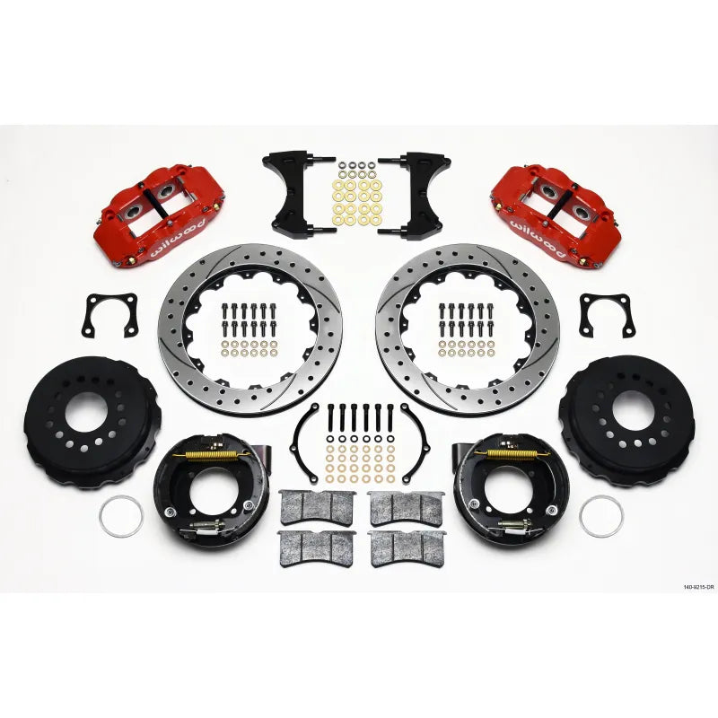 Wilwood red hardware kit