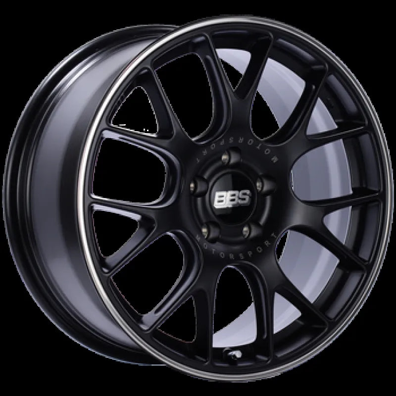 BBS black auto part