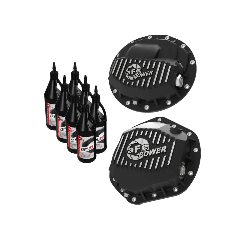 aFe black differential cover