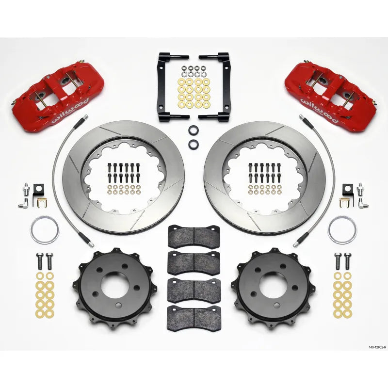 Wilwood red auto part