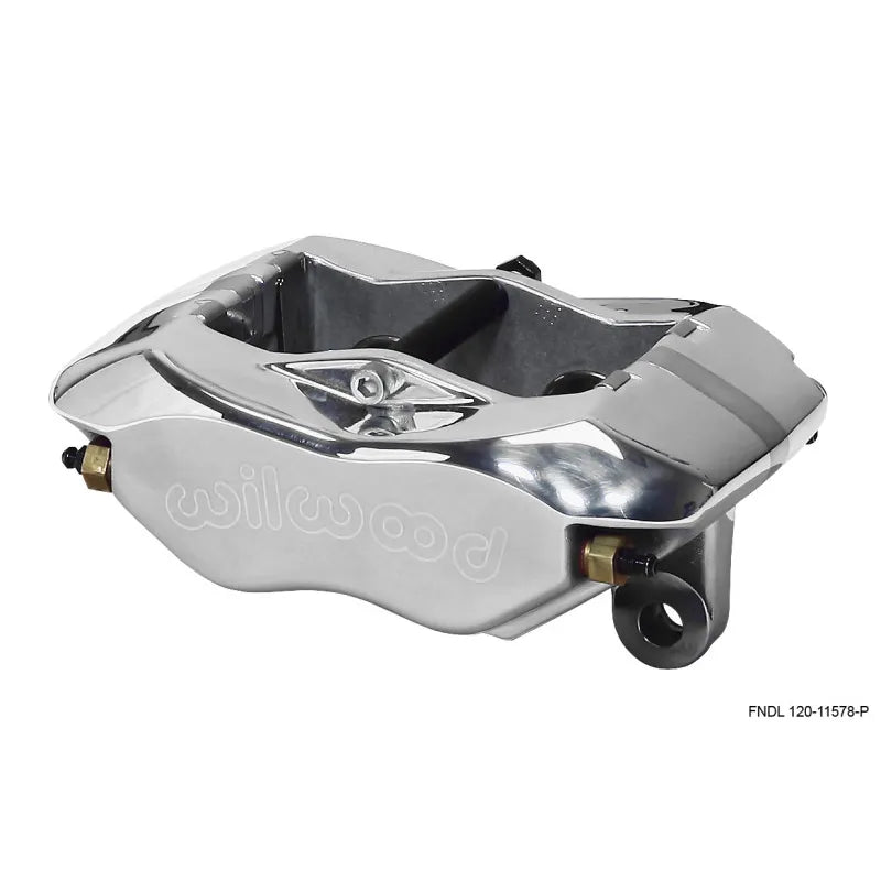 Wilwood polished auto part