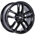 BBS black auto part